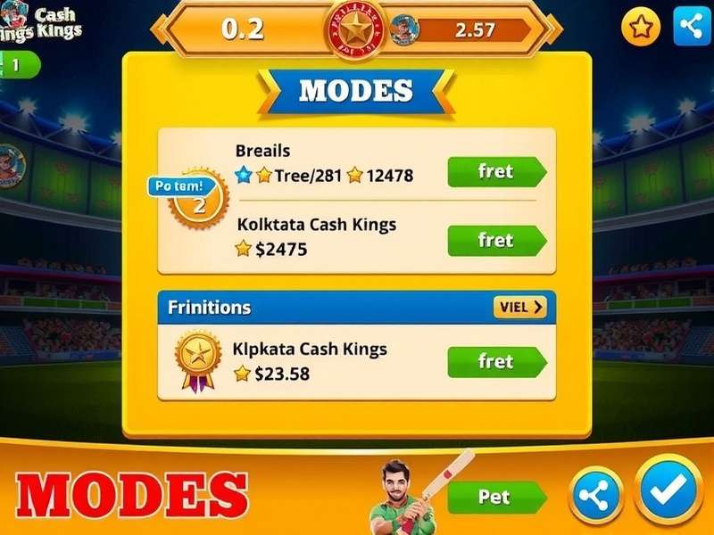 Kolkata Cash Kings Game Screenshot